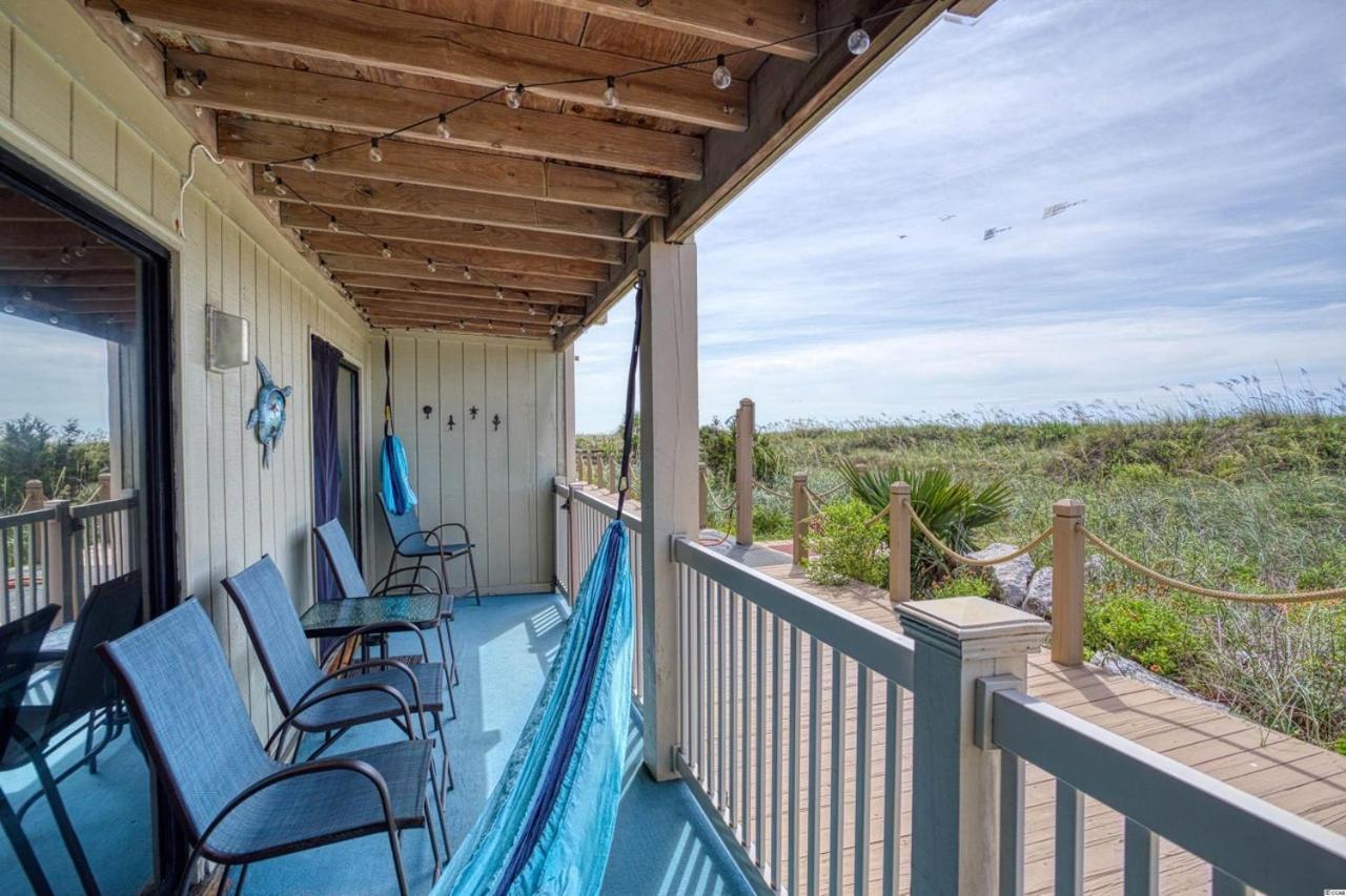 Beautiful Beachfront-Oceanfront First Floor 2Br 2Ba Condo In Cherry Grove, North Myrtle Beach! Renovated With A Fully Equipped Kitchen, 3 Separate Beds, Pool, Private Patio & Steps To The Sand! Eksteriør bilde