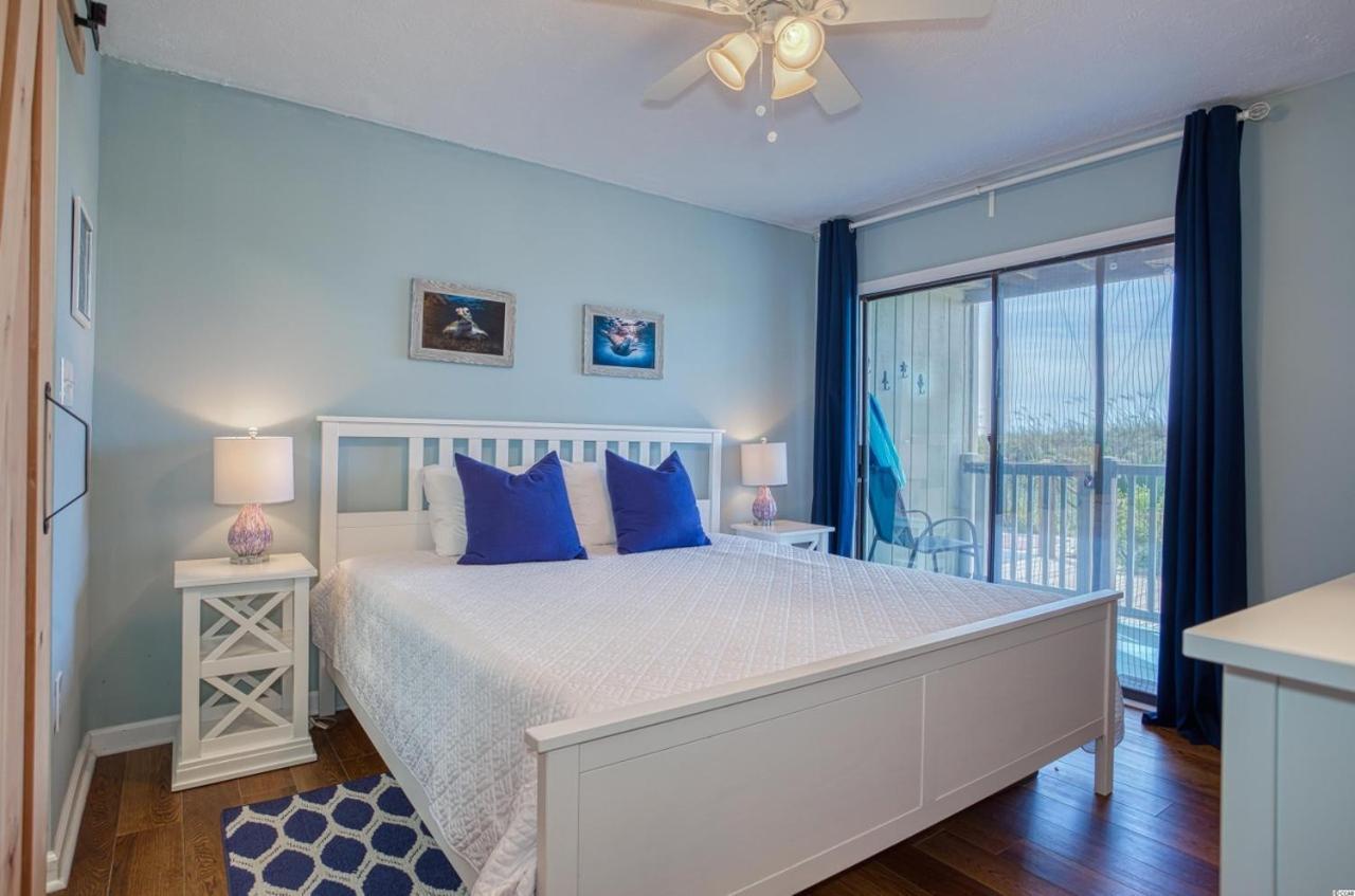 Beautiful Beachfront-Oceanfront First Floor 2Br 2Ba Condo In Cherry Grove, North Myrtle Beach! Renovated With A Fully Equipped Kitchen, 3 Separate Beds, Pool, Private Patio & Steps To The Sand! Eksteriør bilde