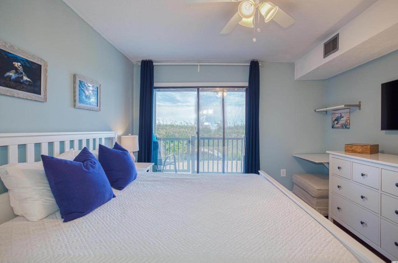 Beautiful Beachfront-Oceanfront First Floor 2Br 2Ba Condo In Cherry Grove, North Myrtle Beach! Renovated With A Fully Equipped Kitchen, 3 Separate Beds, Pool, Private Patio & Steps To The Sand! Eksteriør bilde